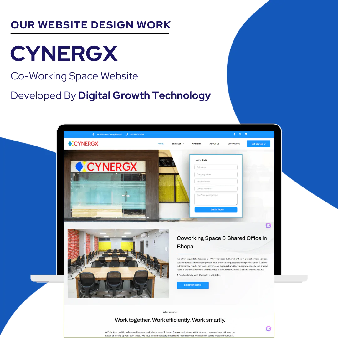 Cynergx Co-Working Space - Designed By Digital Growth Technology