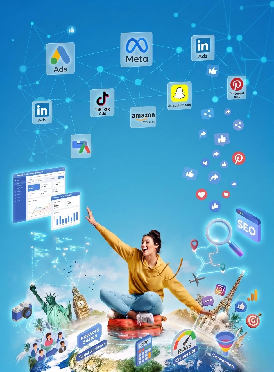 Digital Marketing for Travel Agencies | Travel SEO & Leads