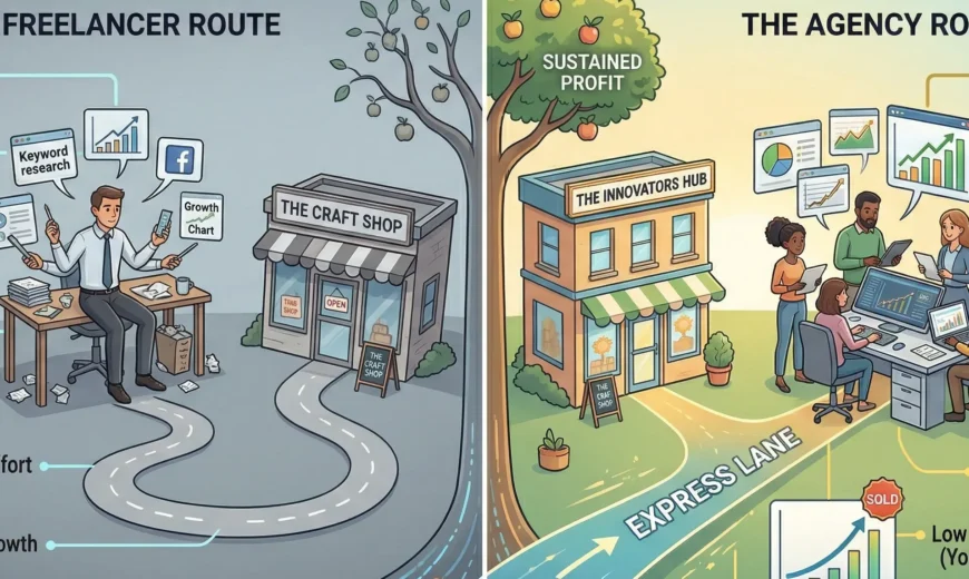 Digital Marketing Agency Benefits vs. Freelancing in 2026