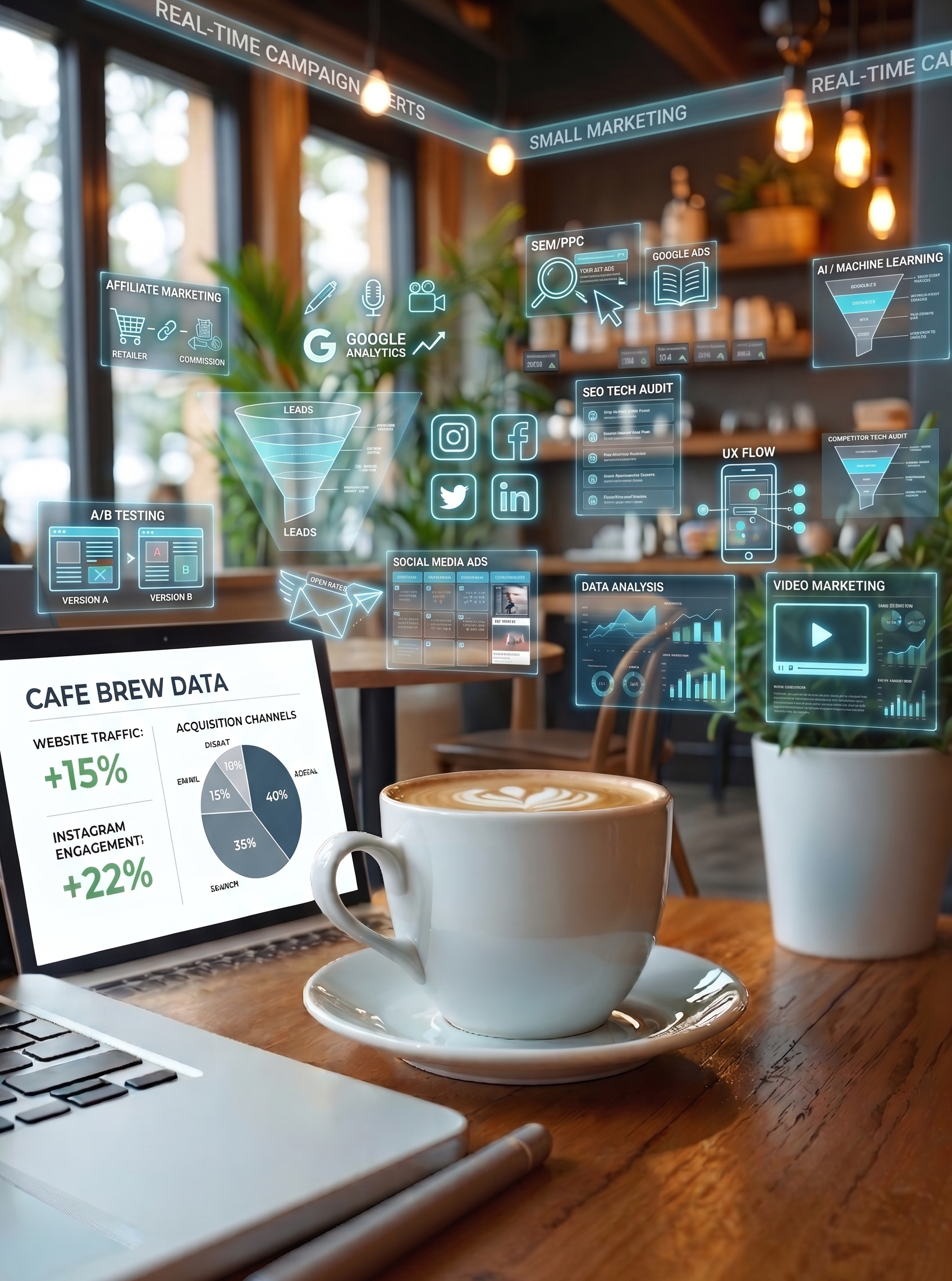 digital marketing for cafes, digital marketing services for cafes, cafe marketing from agency