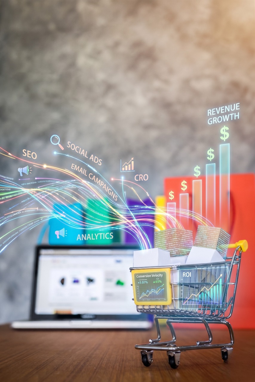 digital marketing for ecommerce, performance marketing for ecommerce, social media management for ecommerce, ROI increase
