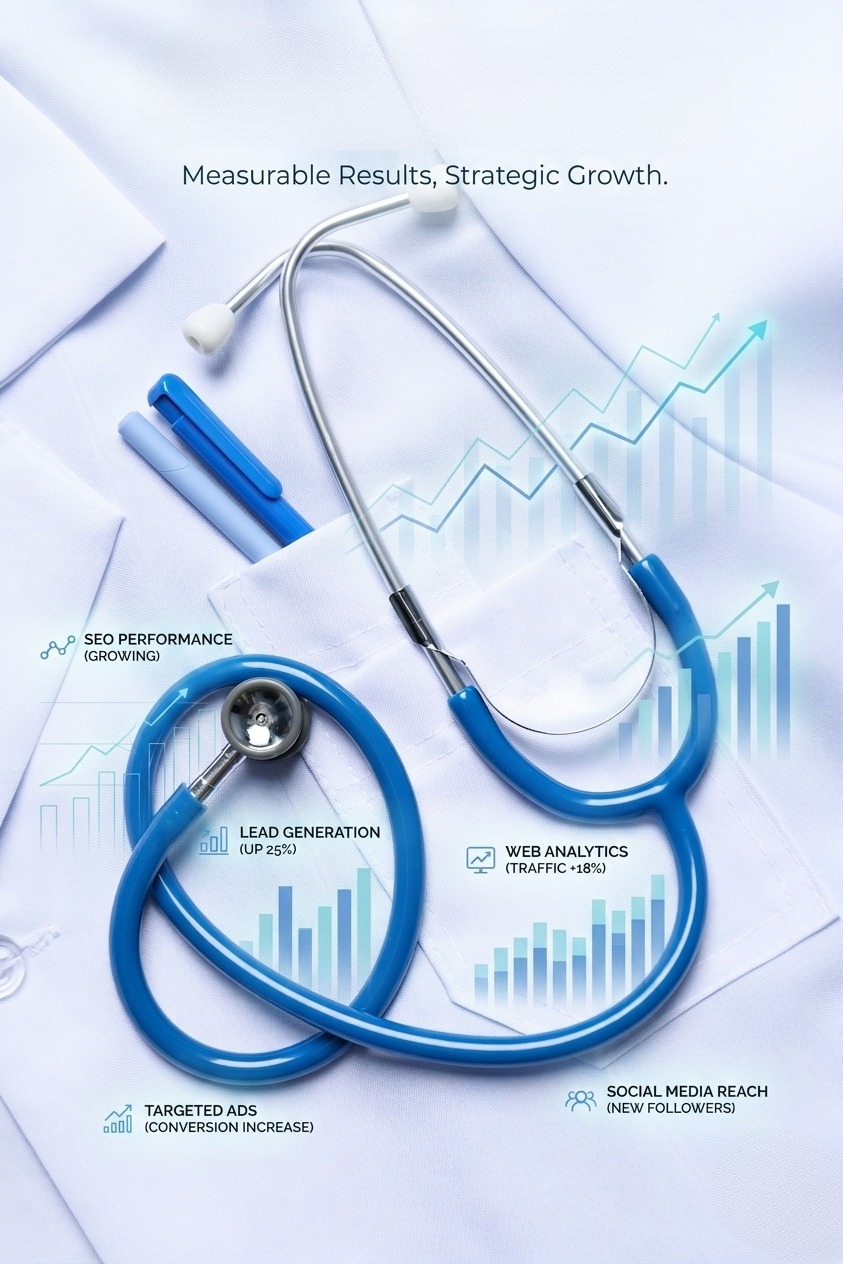 digital marketing agency for healthcare, digital marketing for doctors, healthcare lead generation, seo services for healthcare, web development for healthcare