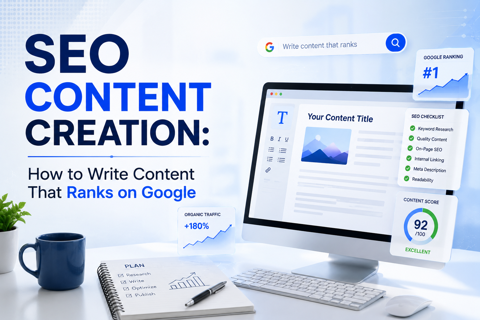seo content creation, seo content creation services, seo driven content, seo content marketing, content seo strategy