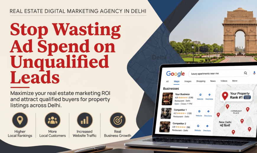 real estate digital marketing agency in delhi